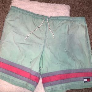 3/$20| Tommy Hilfiger Vintage Swim Trunks Mens XL